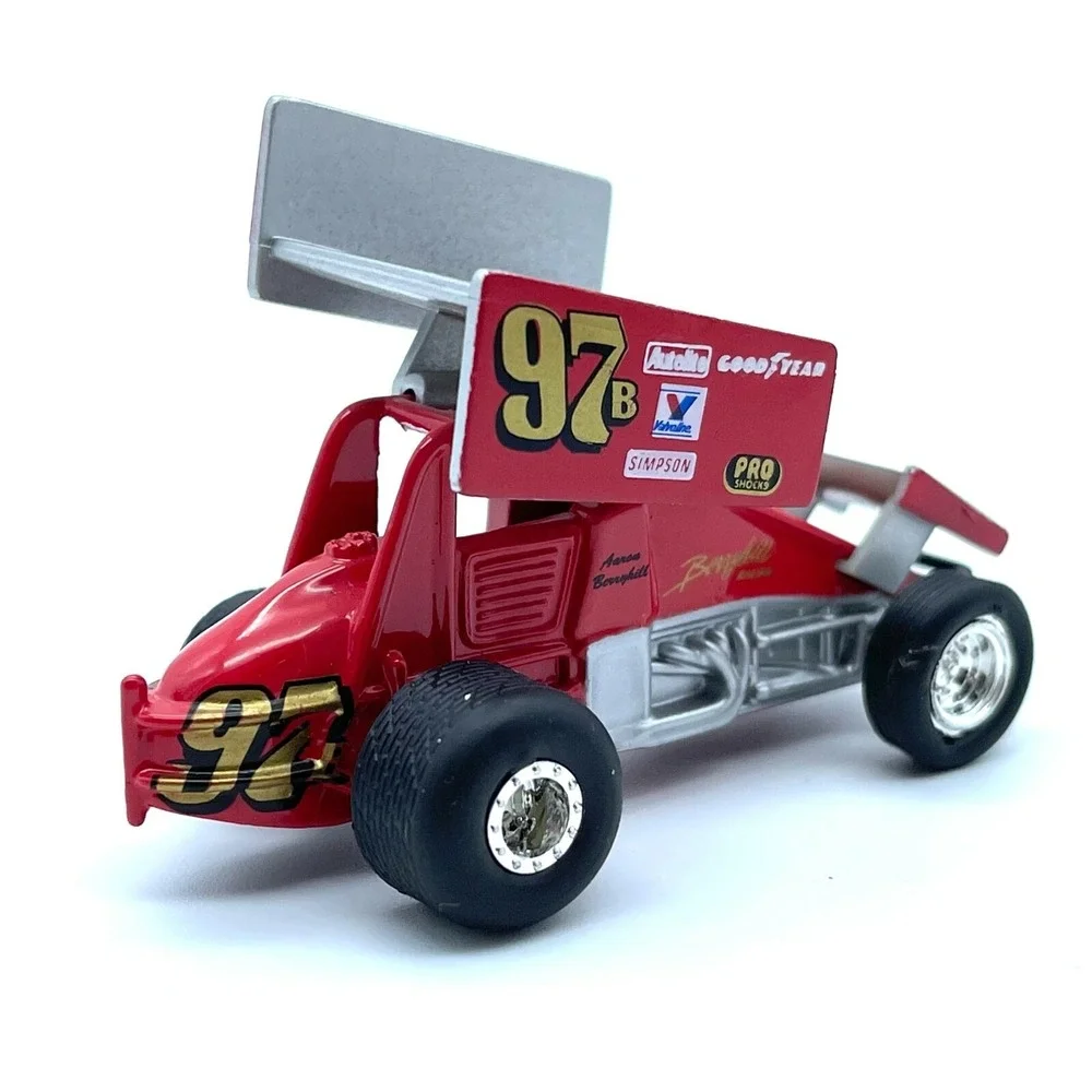 Racing Champions #97B Aaron Berryhill World of Outlaws Sprint Car Red 1/64 Loose